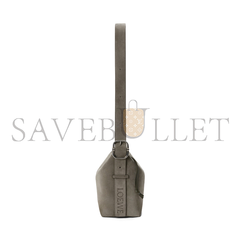LOEWE MEDIUM LOOP HOBO IN SUEDE CALFSKIN BB22CMDX05 (26*24.5*13cm)